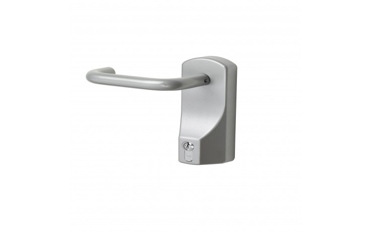 Knob Operated Outside Access Device with Euro Cylinder