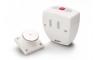 Agrippa Acoustic Battery Operated Door Holder - White Finish