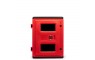 Double extinguisher cabinet with key lock