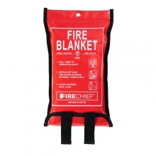 1m x 1m Firechief Fire Blanket Soft Case (SVB1/K40)