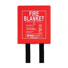 1m x 1m Firechief Fire Blanket Rigid Case (BPR1/K40)