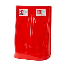 Firechief Vacuum Formed Extinguisher Stand - Double
