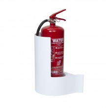 Firechief Wallmounted Extinguisher Stand - White