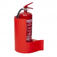 Firechief Wallmounted Extinguisher Stand - Red