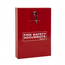 Slimline document holder with key lock