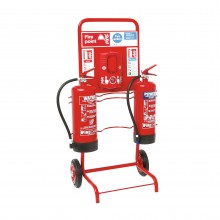 Site alarm trolley