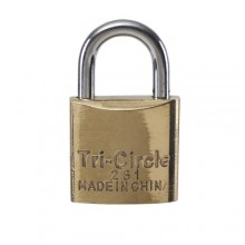 Brass Padlock - 20mm, Keyed Alike