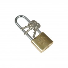 Brass Padlock - 40 mm, Long Shackle