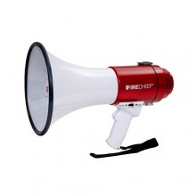 Megaphone with built in microphone
