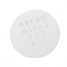 Spare keybox glass