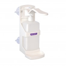 Procinct Manual Gel & Soap Dispenser Suction Pad Mounted - White 1000ml