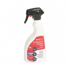 Extinguisher cleaning fluid