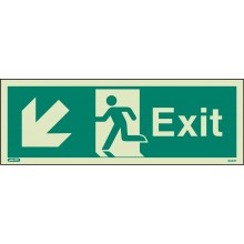 Exit sign down to the left (120 x 340)