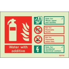Sign WATER ADDITIVE with Safe for Accidental Electrical Contact- Photolum