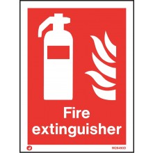 Fire Extinguisher Location Sign 