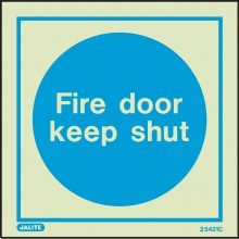 Fire door keep shut sign