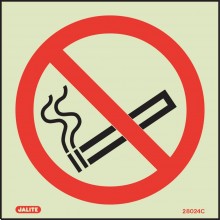 Prohibition no smoking sign