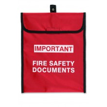 Soft pack document holder