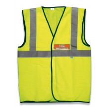 High visibility fire warden waistcoat