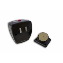 Agrippa Acoustic Battery Operated Door Holder - Black Finish