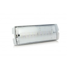 Firechief 4W LED Emergency IP65 bulkhead switchable