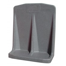 Rotationally Moulded Extinguisher Stand - Double (Grey)