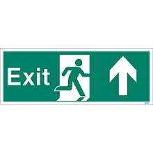 Exit sign up/forwards