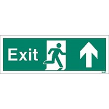 Exit sign up/forwards
